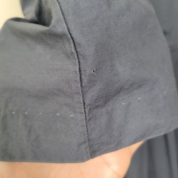 COS Shirt Womens SIZE 36 Button Front Long Tunic Dress Top Pockets Casual Ladies - Picture 7 of 16